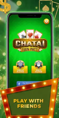 Chatai Teen Patti - Card Match Screen Shot 1