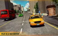 HQ Taxi Driving 3D Screen Shot 12