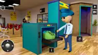 Permainan Bandara Stickman Simulasi Kota Anak-Anak Screen Shot 4