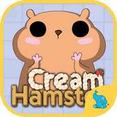Cream Hamster ><