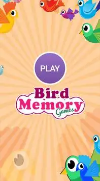 permainan memori burung Screen Shot 0
