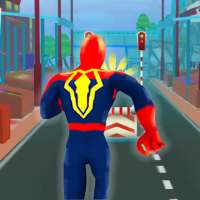 Super Heroes Runner : Subway Adventure