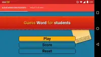 Guess Word-For Students Screen Shot 3