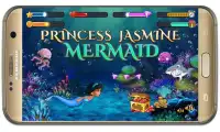 arabian Princess mermaid jasmine at sea game Screen Shot 3