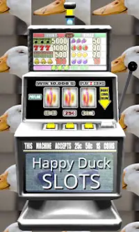 3D Happy Duck Slots - Free Screen Shot 0
