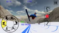 Ski Freestyle Mountain Screen Shot 2