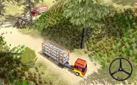 Chicken Poultry Truck Driving Game Screen Shot 2