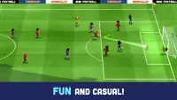 Mini Football - Mobile Soccer Screen Shot 0