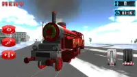 Simulador de trem de ano novo Screen Shot 4