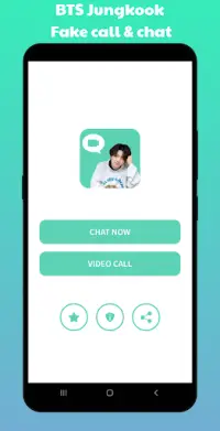BTS Jungkook: Video call, chat Screen Shot 0