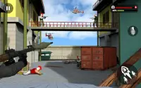 Chicken Commando: FPS Shooting Juegos 3D gratuitos Screen Shot 1