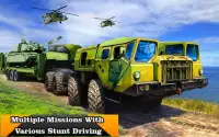 Army Cargo Truck Simulator : Transport cargo Army Screen Shot 0