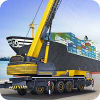 Cargo Ship Manual Crane