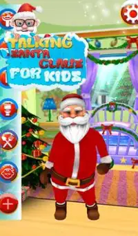 Talking Santa Claus For Kids Screen Shot 0