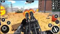 युद्ध बंदूक खेल सबसे अच्छा खेल ऑफ़लाइन शूटिंग Screen Shot 0