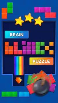 Cervello Block Puzzle pin gioco da tavolo sblocco Screen Shot 0