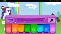 Little Pony Piano - Rainbow Dash Pony Screen Shot 5