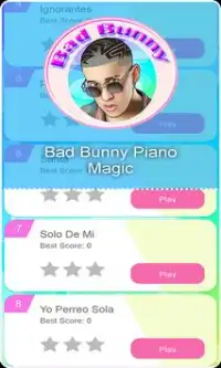 Yo Perreo Sola Bad Bunny Piano Megic Screen Shot 2