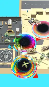 Color Hole - 3d hole io games Screen Shot 1