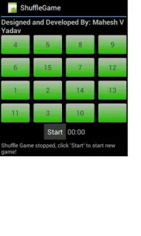 Shuffle Game Screen Shot 1