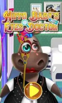 Hippo Baby's Eyes Doctor Screen Shot 2