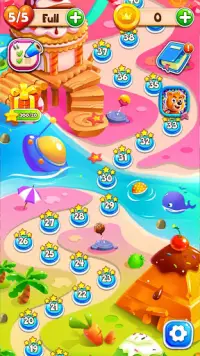 Candy Bomb - perlawanan 3 permainan percuma Screen Shot 4