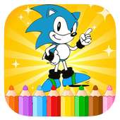 Coloring pages for bash sonic fans