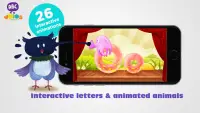 Alphabet for kids - ABC Learning Screen Shot 1