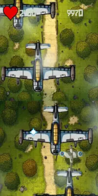 PlaneShooter2D Classic - Plane Games Screen Shot 5