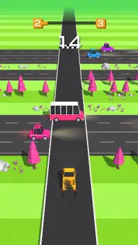 Traffic Run!: Driving Game Screen Shot 3