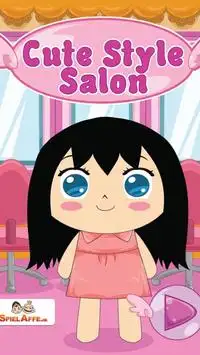 Cute Styling Saloon Girl Game Screen Shot 0