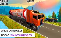 Oil Tanker Truck 3D Games Screen Shot 0
