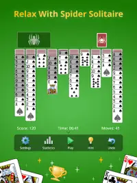 Spider Solitaire Classic Screen Shot 8