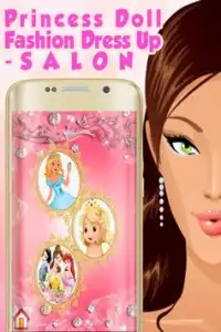 Princess Doll Fashion Dress Up Salon Screen Shot 0