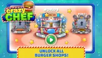 बर्गर खेल: फास्ट फूड रेस्टोरेंट Screen Shot 2