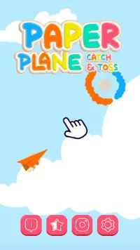Paper Plane: Catch And Toss Screen Shot 0