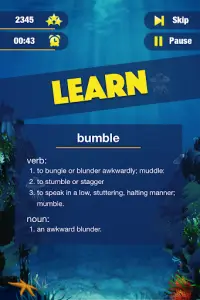 Bumble • Word Game • Anagrams Screen Shot 2