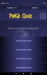 Quiz for Pokemon - I generation Screen Shot 7