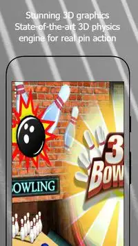 3D Bowling Screen Shot 0