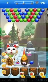 Bubble Shooter Kitty Cat Screen Shot 5