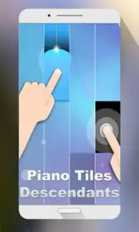Piano tiles descendants 2 Screen Shot 1