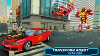 Police Robot Car Game 3d Screen Shot 4