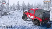 Offroad Mud Truck Driving: Snow Game 2021 Screen Shot 1