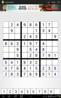 Sudoku Maker FREE Screen Shot 0