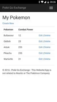Exchange for Pokémon GO Screen Shot 0