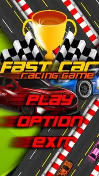 Fast Car Racing Game Screen Shot 2