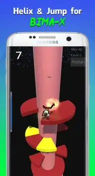 Helix & jump for BIMA-X Screen Shot 2