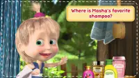 Masza i niedźwiedź-gry czyszczące dom dziewczynek Screen Shot 4