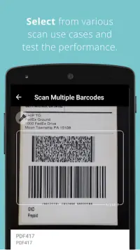 Scandit Barcode Scanner Demo Screen Shot 3