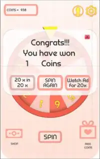 Spin For Gift Cards Screen Shot 2